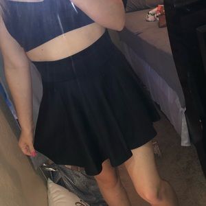 Black Skater Skirt